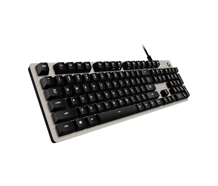 Logitech 920-008476 G413 White LED Backlit Mechanical Gaming Keyboard - Sliver - Zoom Image 2