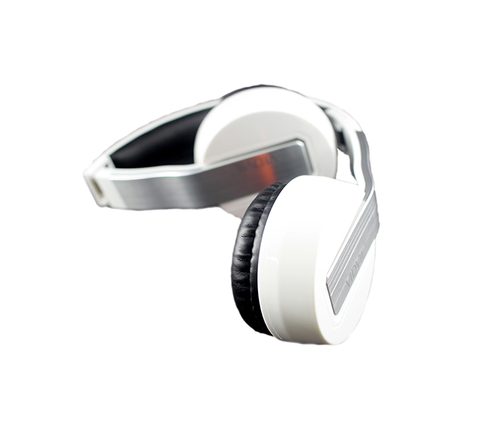 Vidvie BT-814 Wireless Stereo Bluetooth Headset - White - Zoom Image 1