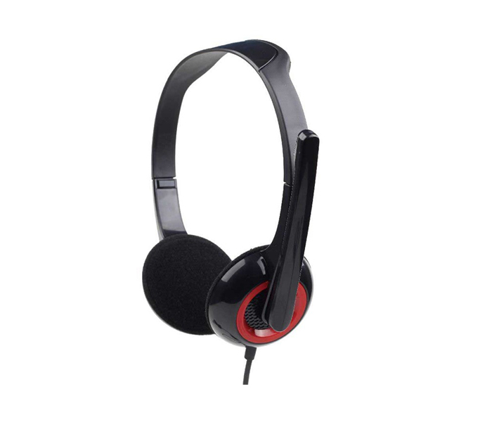 iends IE-HS698 Stereo Multimedia Headset with Microphone - Black - Zoom Image 3