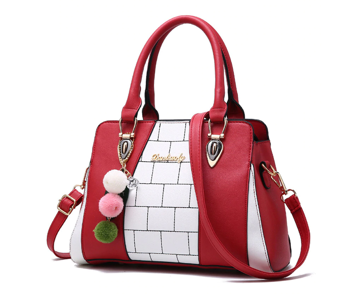 FLLi New Korean Style Womens Handbag - Red - Zoom Image