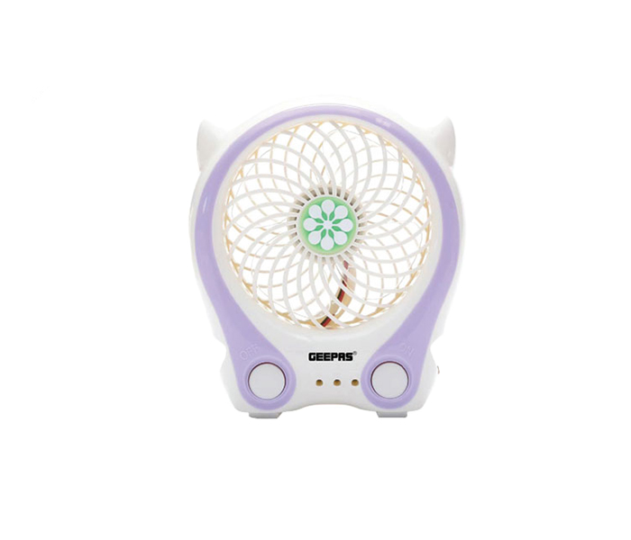 Geepas GF9629 Rechargeable Mini Fan - Zoom Image