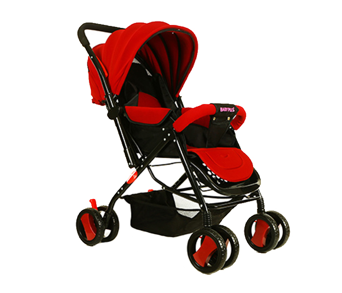 Baby Plus BP7732 Baby Stroller - Wine Red - Zoom Image 4