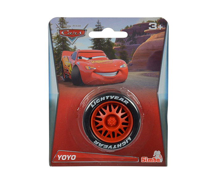 Simba 7052010 Cars Yoyo with Rim - Black & Red - Zoom Image 1