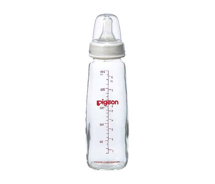 Pigeon N11583422A Glass Feeding Bottle - 240ML - Zoom Image