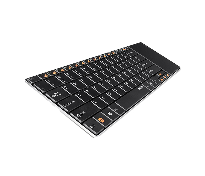 Rapoo E9180P Ultra-Slim Wireless Keyboard with Smart Touchpad - Black 12517 - Zoom Image 2