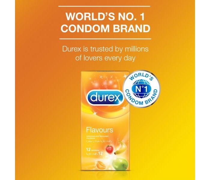 Durex Condoms 12 Pcs - Flavours - Zoom Image 1