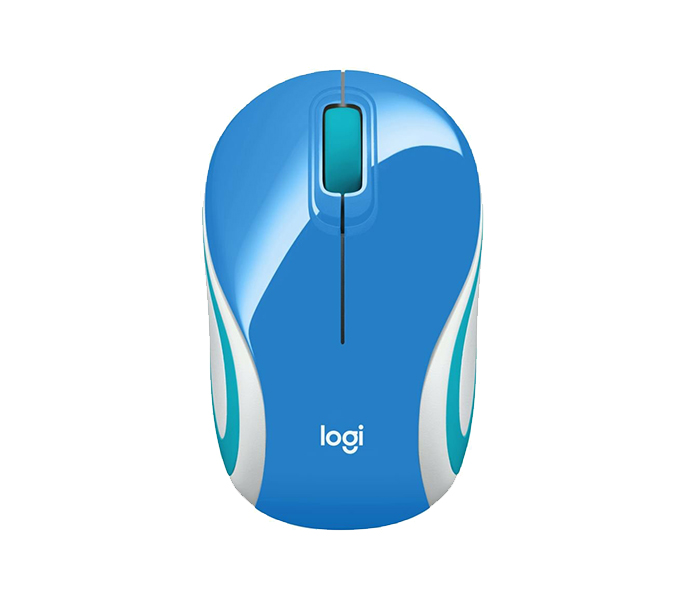 Logitech 910-002733 M187 Mini 2.4GHz Wireless Mouse - Blue - Zoom Image 6