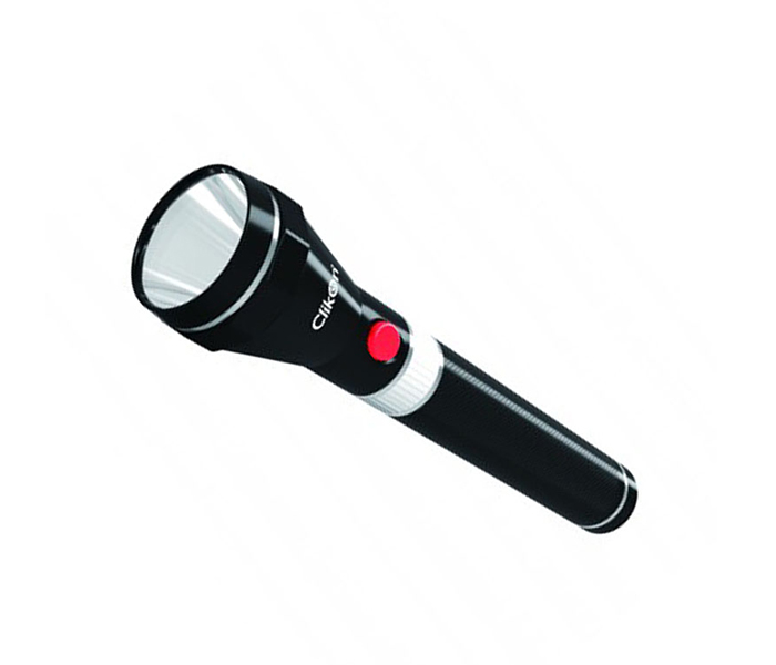 Clikon CK7770 Rechargeable LED Flash Light - Black - Zoom Image 1