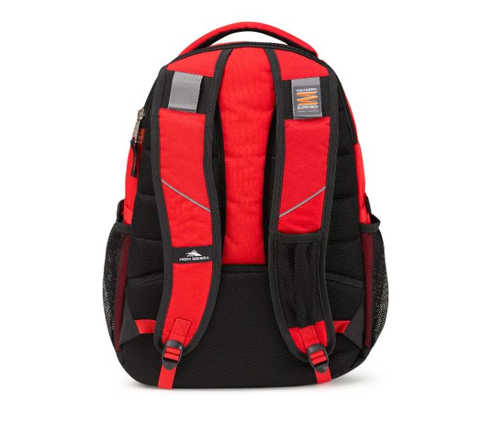 High Sierra HSR104LUG00099 Swerve Backpack Crimson and Black - Zoom Image 2