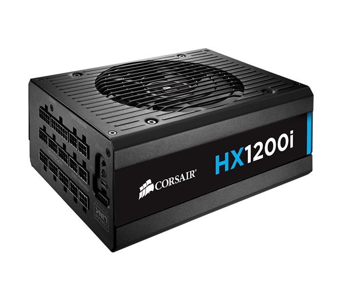 Corsair CP-9020070-UK HXi Series HX1200i High-Performance ATX 1200W 80 Plus Platinum Certified PSU - Black - Zoom Image 6