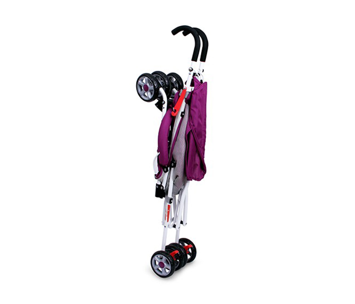 Baby Plus BP7866 Baby Stroller Buggy with Sunshade Canopy - Purple - Zoom Image 2