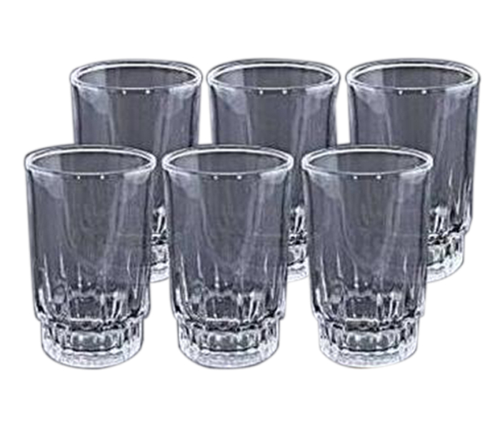 Delcasa DC1456 6 Pieces Glass Tumbler - 240 ml - Zoom Image