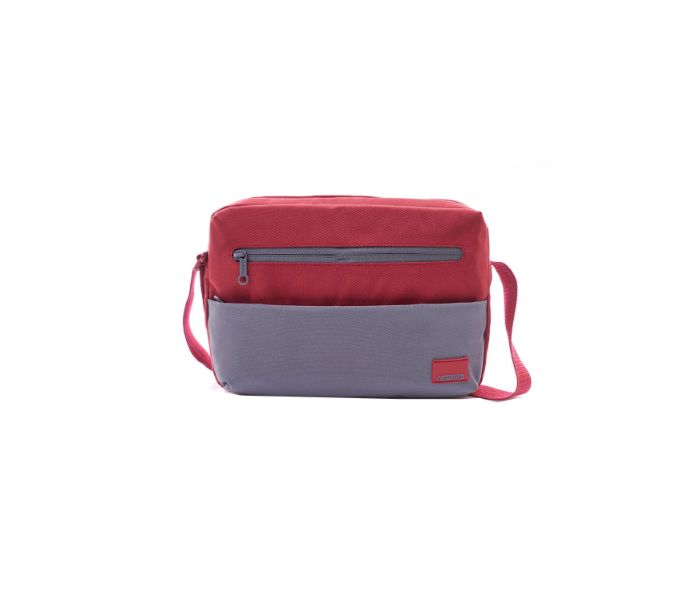 American Tourister GAT104LUG01646 Brixton Shoulder Bag Red and Grey - Zoom Image