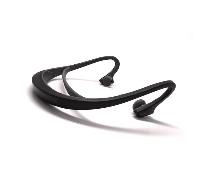 Promate Solix-1 Bluetooth 4.1 Headphone Sport Wireless Headset Neckband Multipairing for Outdoor Use, Black - Zoom Image 1