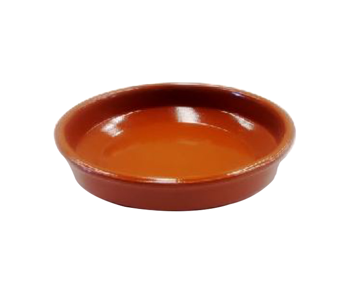 Cok CE-36-0115 16 CM Clay Round Serve Pot - Zoom Image