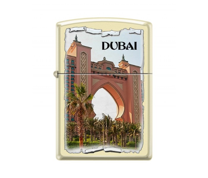 Zippo 216-CI404967 Regular Cream Dubai Lighter Multicolor - Zoom Image