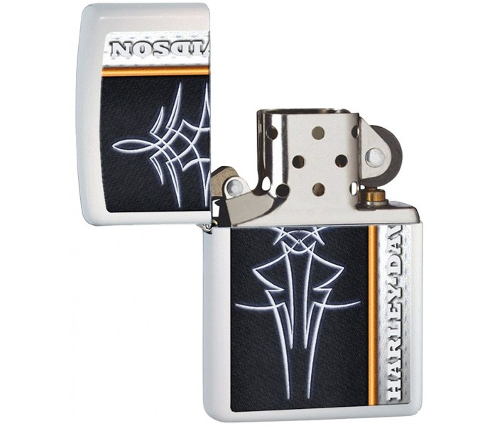 Zippo 28978 214 Harley Davidson Lighter Silver - Zoom Image 1