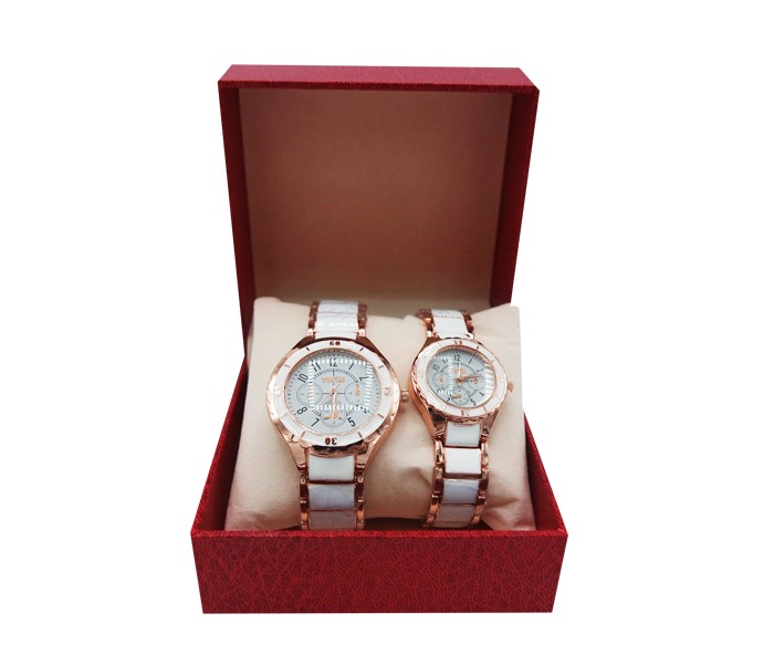 Himi HRR-25 Romanto Romance Couple Spare Gift Box Wrist Watches - Zoom Image