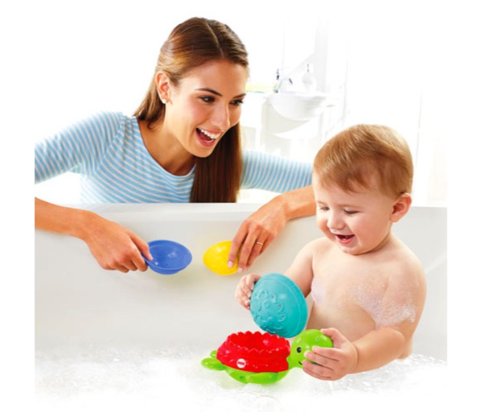 Fisher Price DHW16 Stack and Strain Bath Turtle Assorted - Zoom Image 3