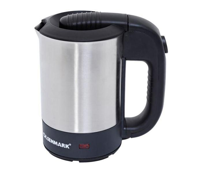 Olsenmark OMK2048 0.5 Litre Stainless Steel Electric Kettle - Silver - Zoom Image 1