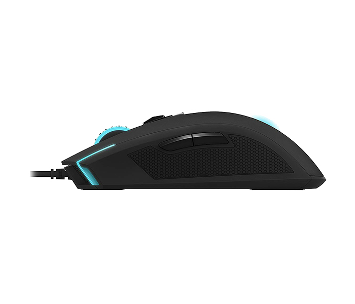 Rapoo V26 Vpro Multi Color Led Optical Gaming Mouse - Black - Zoom Image 2