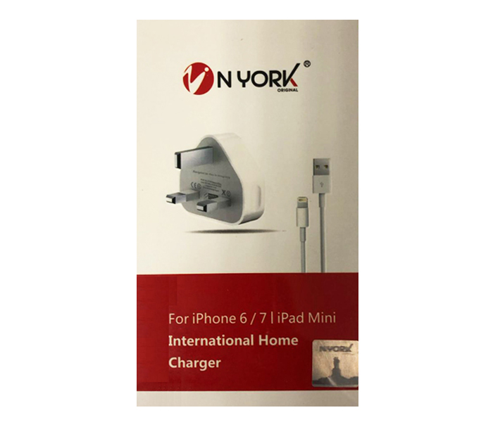 Nyork iPhone Home Charger with Lightning cable - Zoom Image