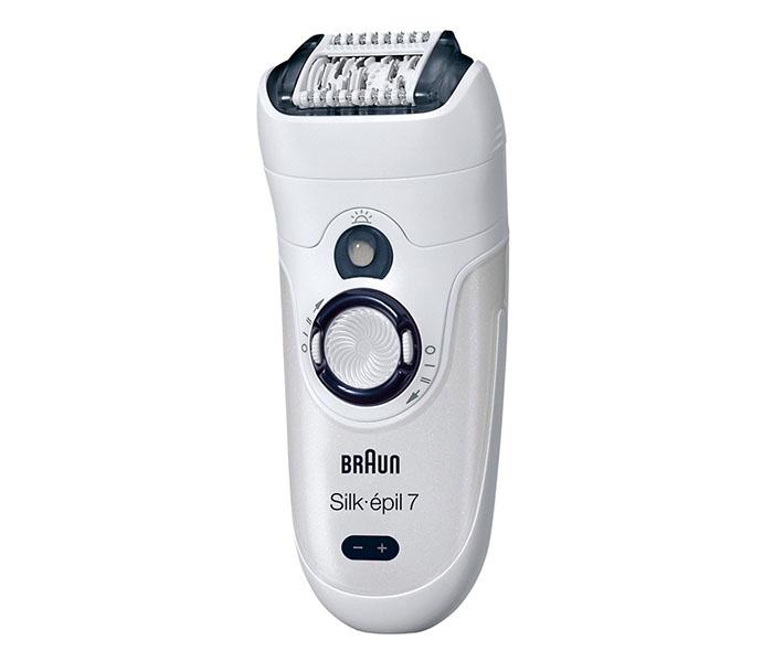 Braun SE 7531 Silkepil Wet & Dry Cordless Epilator - White & Black - Zoom Image 2