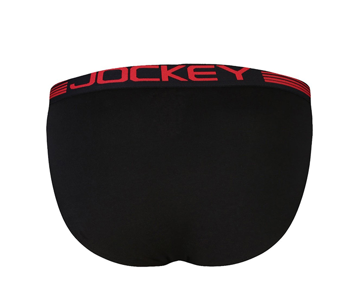 Jockey US07-0110 Zone Stretch Bikini Brief, Black/S - Zoom Image 1