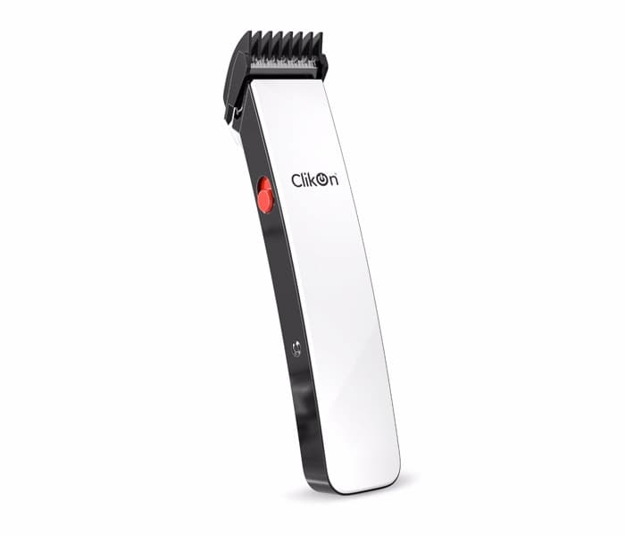 Clikon CK3216 Rechargeable Hair Clipper with Adjustable Comb - White - Zoom Image