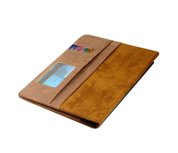 Promate Rind-10 Universal Folio Wallet Case for 9” to 10” Tablets - Brown - Zoom Image 3