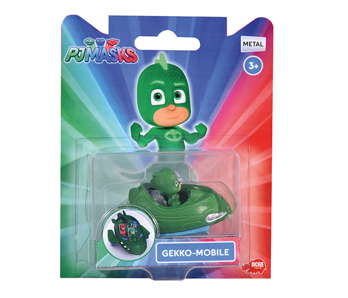 Dickie 203141001 7CM PJ Mask Single Pack Gekko Mobile - Green - Zoom Image 2