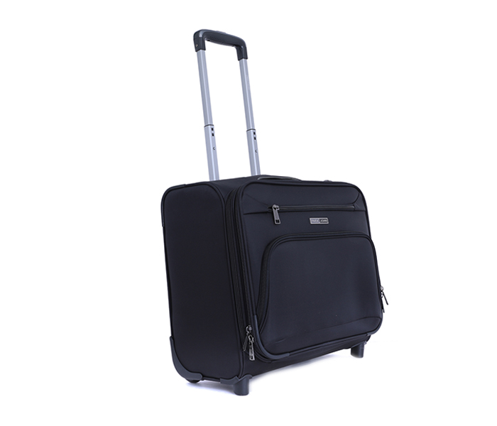 Para John PJPC1041 16-inch Pilot Case Trolley Bag, Black - Zoom Image 1