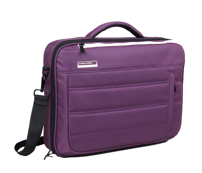 Kingsons K8536W Slice of Life Series 15.6-inch Laptop Shoulder Bag - Purple - Zoom Image 2