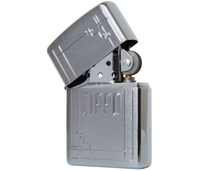 Zippo 29443 200 Logo Lighter Silver - Zoom Image 2