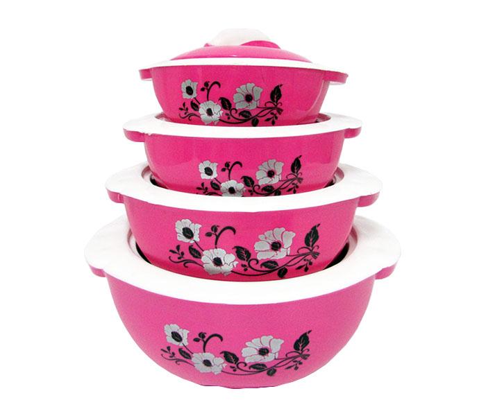 Olympia OE-2003 Casserole Set with Serving Spoon - Pink, 4 Pieces - Zoom Image 3