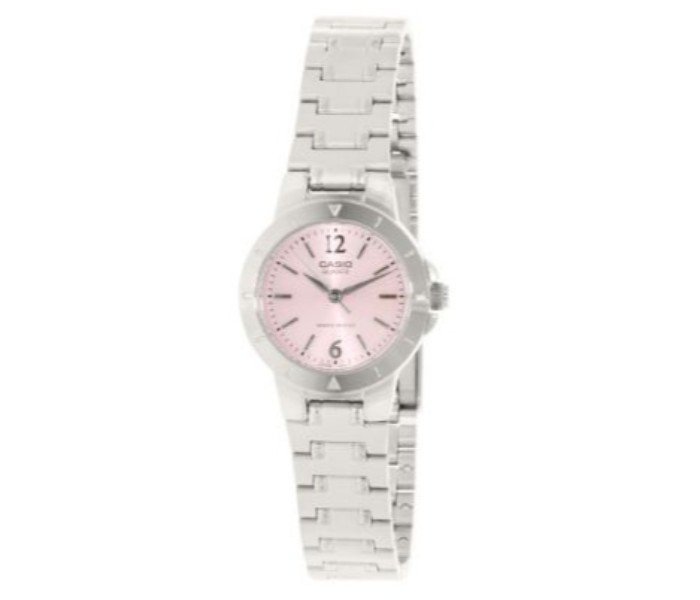 Casio LTP-1177A-4A1DF Womens Analog Watch silver and pink - Zoom Image 2