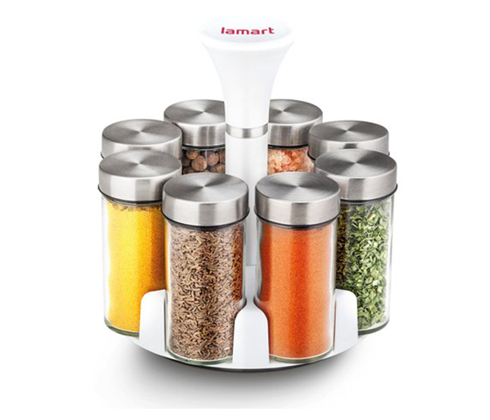 Lamart LT7017 Erba 8 Pieces Spice Jar Set - Zoom Image 3