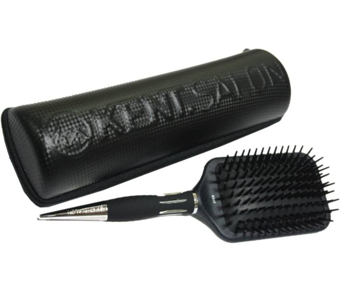 KENT KS07 Large Paddle Brush With fat Pins Black - Zoom Image 2