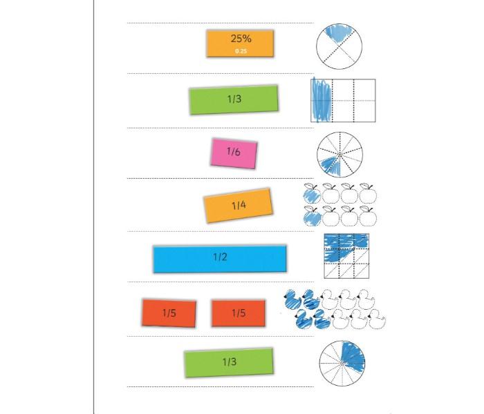 Fiesta Crafts T-2679 Magnetic Fractions - Zoom Image 4