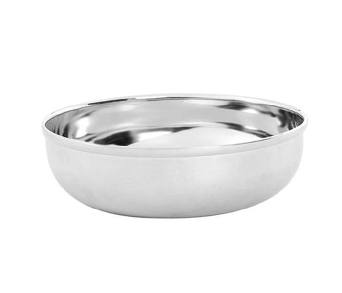 Royalford RF7452 5.5-inch Stainless Steel Apple Sweet Plate - Silver - Zoom Image