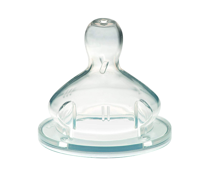 Bebe Confort 3102201100 Silicone Maternity Wide-Base Teats - Size 2, 2 Pieces - Zoom Image 1