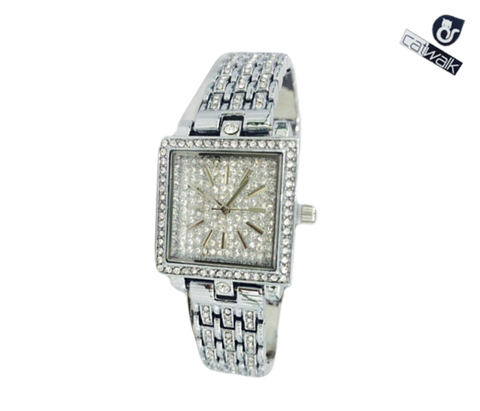 Catwalk CW-204 Genuine Quality Fashionable Cz  Watch with Magnetic Lock for Women Black - Zoom Image