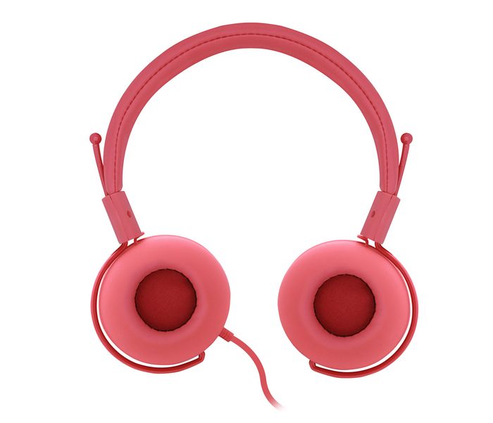 Promate Soul Lightweight Supra Aural Stereo Wired Headset, Pink - Zoom Image 5