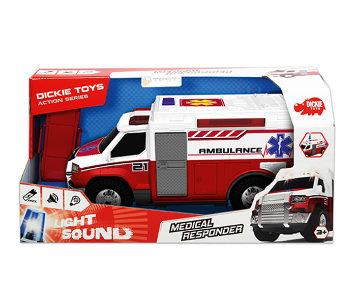 Dickie 203306007 30CM Action Series Medical Responder Vechile - Red - Zoom Image 2