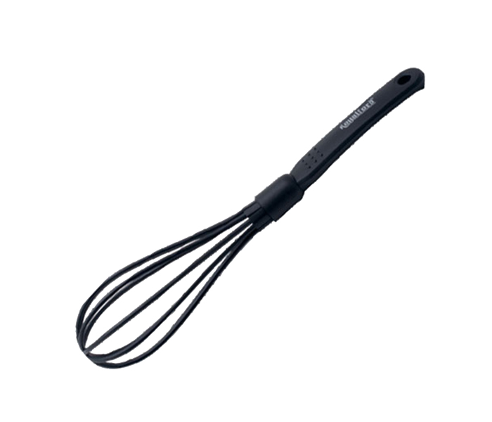 Royalford RF8910 Nylon Whisk with ABS Handle - Black - Zoom Image