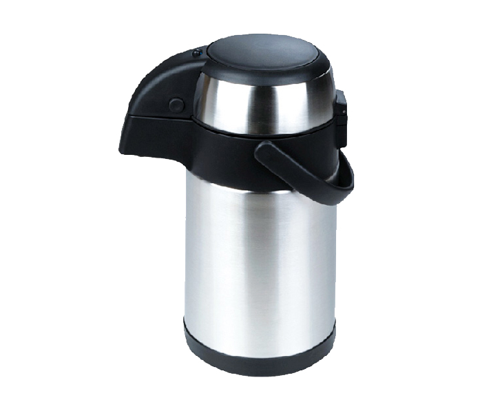 Geepas GVF5262 2.5 Litre Stainless Steel Airpot Double Wall Flask - Silver - Zoom Image