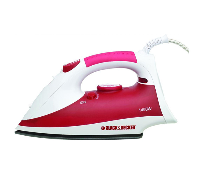 BLACK+DECKER Steam Iron With Anti Drip (X1550-B5) - 1600W