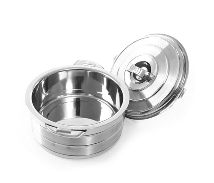 Royalford RF6918 4 Litre Steam Line Stainless Steel Hot Pot - Silver - Zoom Image 1