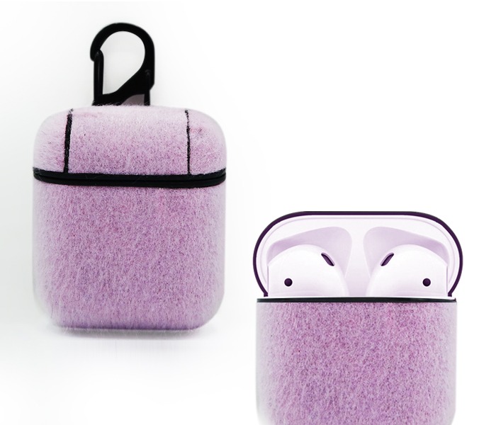 Zoom ZEC-17 Airpod case soft metalic - Purple - Zoom Image