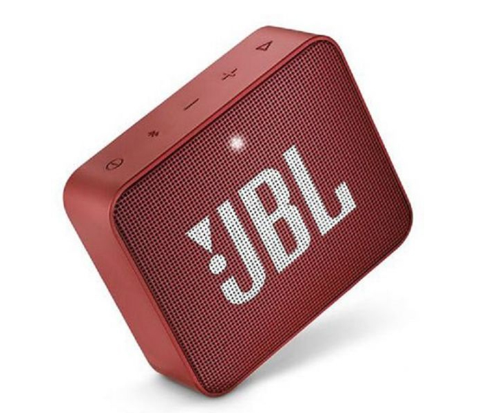 JBL GO 2 Rechargeable Waterproof Bluetooth Speaker - Ruby Red - Zoom Image 1